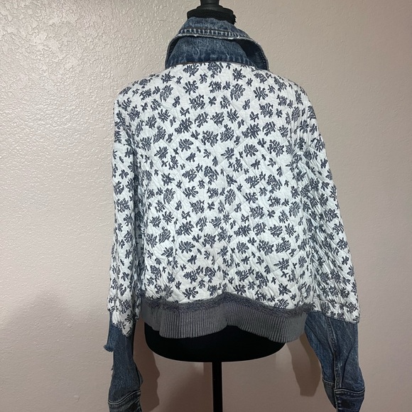 Free People Blue Denim Jacket - Picture 3 of 11